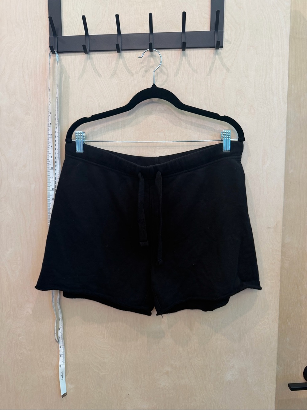 Frank & Eileen Black Athletic Lounge Shorts
